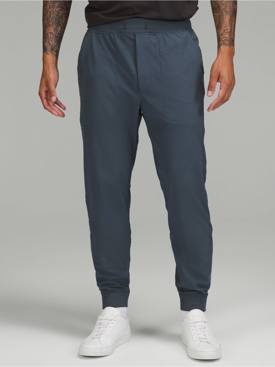 lululemon athletica Other - Lululemon Men's Dark Blue Tall Warpstreme Joggers with Elastic Waist